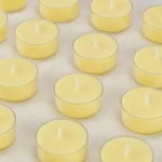 Vanilla-scented tea light candles