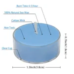 Sea-breeze scented candle – tea light size