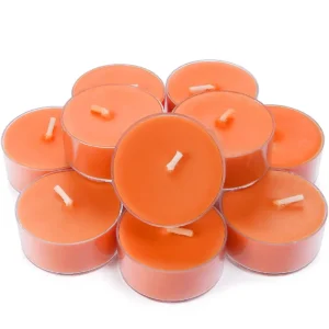 Pumpkin Orchard Scented Tea Light Candle